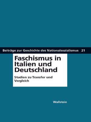 cover image of Faschismus in Italien und Deutschland